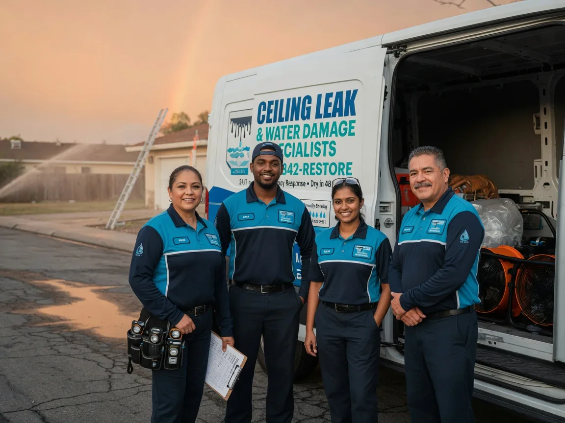 Ceiling Leak Cleanup company in Schwenksville, PA